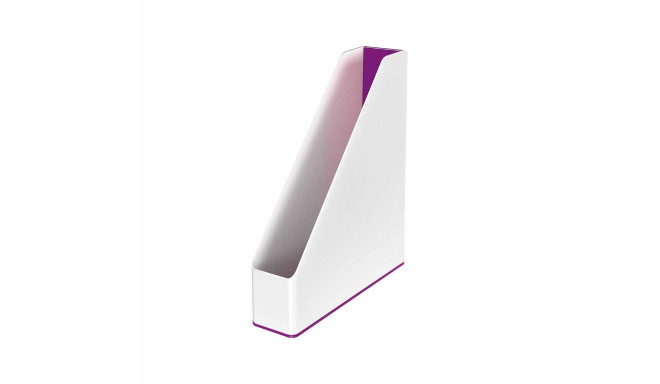 Magazine rack Leitz White Violet A4 polystyrene 7,3 x 31,8 x 27,2 cm