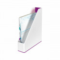 Magazine rack Leitz White Violet A4 polystyrene (7,3 x 31,8 x 27,2 cm)