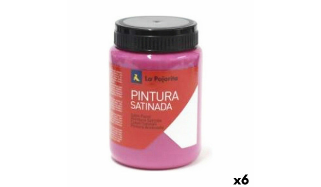 Tempera La Pajarita L-24 6 Tükid, osad Fuksiinpunane Kool Satineeritud