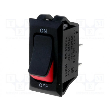 Canal Electronic HB110C7NBBRA ROCKER switch, AC 16A/250V