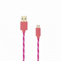 Sbox USB-1031P USB->Micro USB 1M  pink