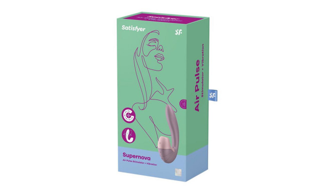 SATISFYER SUPERNOVA AIR PULSE STIMULATOR OLD ROSE 1UN