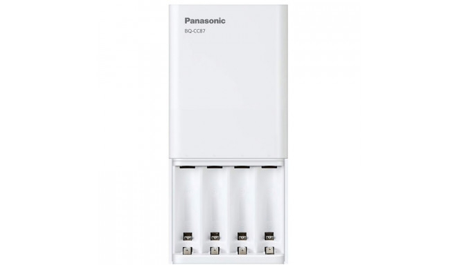 Akulaadija Panasonic eneloop BQ-CC87USB Smartplus USB-laadimine 1-4 AA või AAA, LED, 1.25-6h, akupan