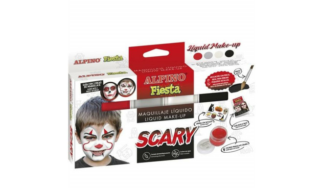 Children's Makeup Alpino Scary 4 colours