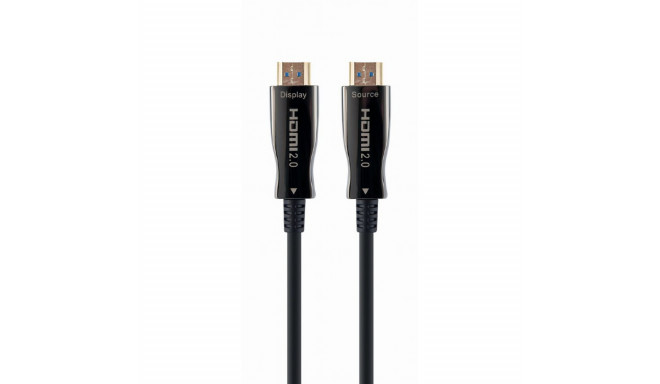 Кабель HDMI GEMBIRD CCBP-HDMI-AOC-50M-02 Чёрный 50 m