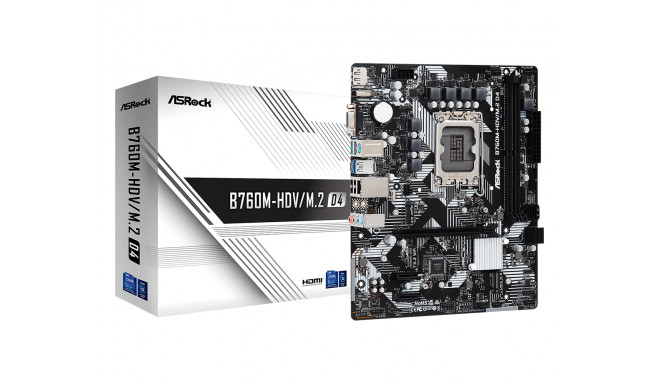 ASRock B760M-HDV/M.2 D4 motherboard