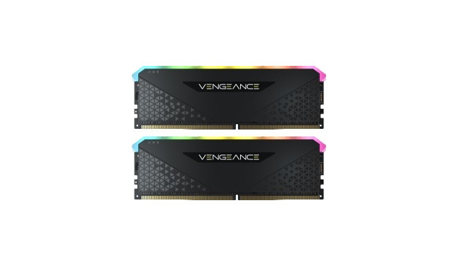 Corsair DDR4 - 64GB - 3600- CL - 18 Vengeance RGB RS Dual Kit black