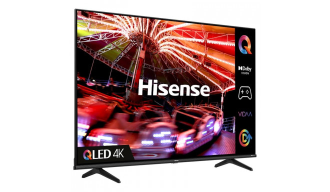 Hisense E7HQ, 55'', 4K UHD, QLED, jalad äärtes, must - Teler