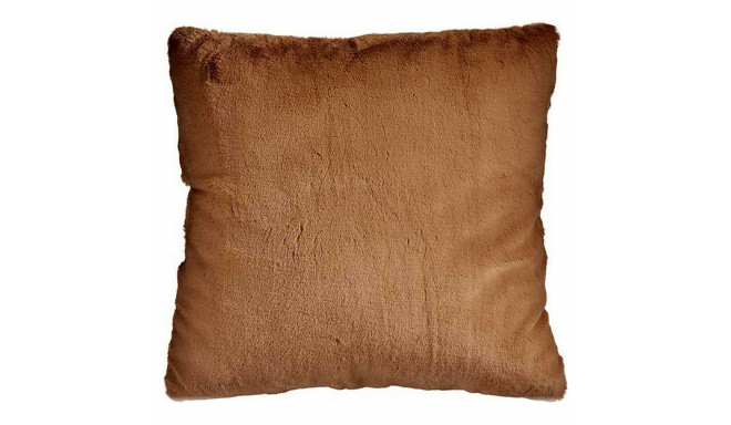 Cushion With hair Brown Synthetic Leather (60 x 2 x 60 cm)