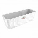 Istutuskast Valge Plastmass (13 x 11 x 28,5 cm) (12 Ühikut)