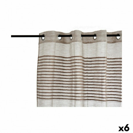 Kardin Gift Decor SLB8125-5 SLB8125-5 Pruun 140 x 0,1 x 260 cm 26,5 x 42 x 5 cm Triibud