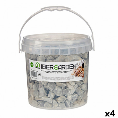 Dekoratiivkivid Ibergarden 3KG-GRIS CLARO 3KG-GRIS CLARO Helehall 3 Kg (4 Ühikut)