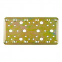 Fixing Plate AMIG 503-12124 Bichromate Golden Steel (200 x 100 mm)