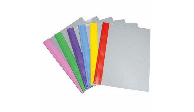 Document Holder Grafoplas Pink Transparent Din A4 12 Pieces