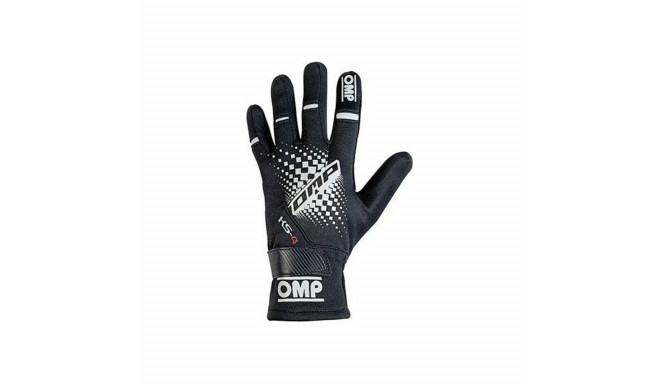 Men's Driving Gloves OMP MY2018 Black (M)