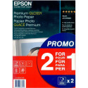 Epson photo paper A4 Premium Glossy 255g 2x15 sheets