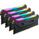 Corsair DDR4 - 32GB -3600 - CL - 18 -  Quad Kit - Vengeance RGB PRO (black, CMW32GX4M4D3600C18)