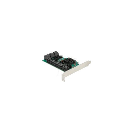 DeLOCK 16P SATA PCIe x4 Card - 90073