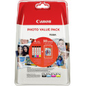 Canon ink CLI-571 XL C/M/Y/BK+PP-201 + photo paper 10x15cm 50 sheets (open package)