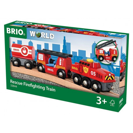 BRIO mängurong Light and Sound Fire Engine (33542)