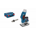 Bosch cordless edge router GKF 12V 8 Professional solo, 18 Volt, milling machine (blue / black, L-BO