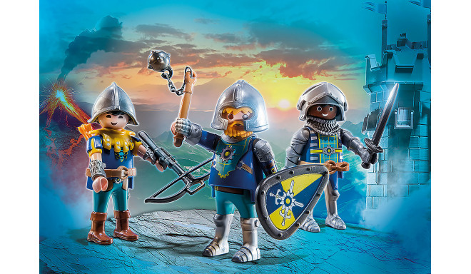 Playmobil Set of 3 Novelmore Knights - 70671