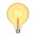 DELTACO SMART HOME LED filament lamp, E27, WiFI 2.4GHz, 5.5W, 470lm, dimmable, 1800K-6500K, 220-240V