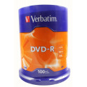 Verbatim DVD-R 4.7GB 16x 100pcs Cake Box