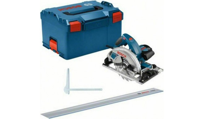 Bosch Hand-held circular saw GKS 65 GCE Professional (blue, 1800 watts, L-BOXX, guide rail FSN 1400)