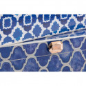 Ehteaegas DKD Home Decor Sinine Puit Meresinine (24 x 20 x 8 cm) (2 Ühikut)