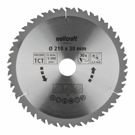 Lõikeketas Wolfcraft 6737000
