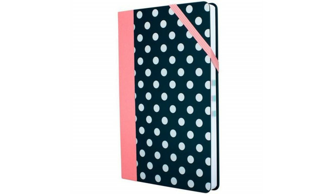 Notebook Milan Paperbook White Black 21 x 14,6 x 1,6 cm