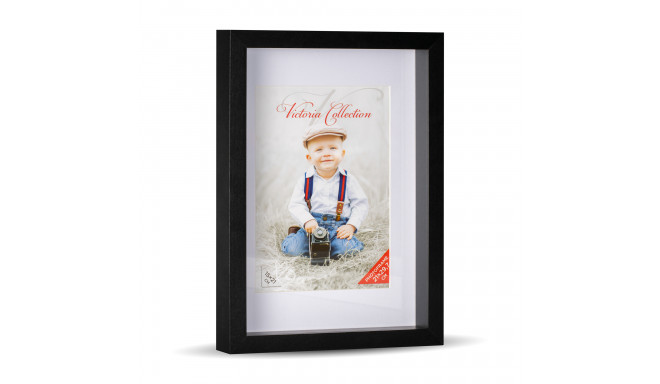 Photo frame 3D 21x29,7 black