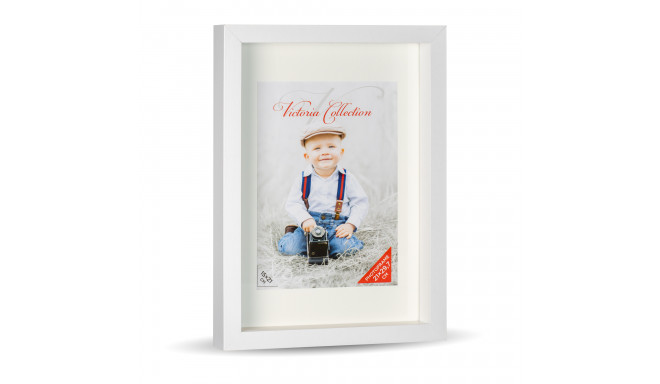 Photo frame 3D 21x29,7 white