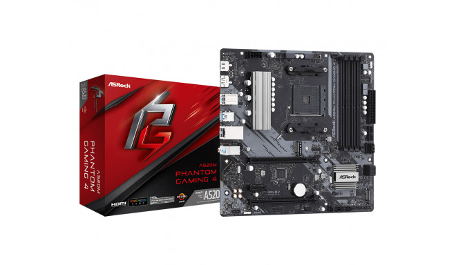 ASRock A520M PHANTOM GAMING 4 motherboard