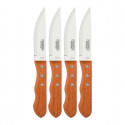 Meat Knife Set Tramontina Dynamic 25 cm Jumbo Wood Stainless steel 4 Units