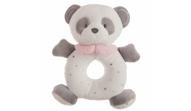 Mīkstā Skanošā Mantiņa Panda Rozā 20 cm