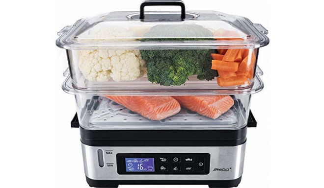 Steba DG 2, steamer (black / stainless steel)