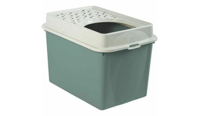 Cat Litter Box Rotho My Pet BERTY 57 x 40 x 33 cm White/Green