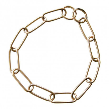 Hs Sprenger dog collar Links 63cm, copper
