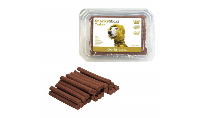 Suņu uzkodas Gloria Snackys Sticks Cālis Turcija Mazi stieņi (350 g)