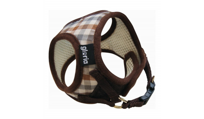 Dog Harness Gloria Checked 17-22 cm XS size