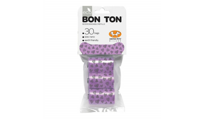 Sanitārās somas United Pets Bon Ton Nano Suns Violets (3 x 10 uds)