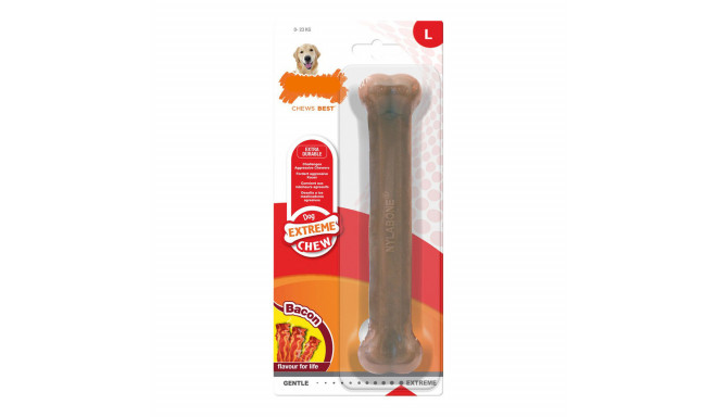 Koera närimismänguasi Nylabone Dura Chew Bacon Suurus L Nailon