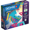 Playset Geomag Glitter (22 Pieces)