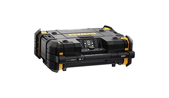 DeWalt DWST1-81078 - construction site radio - black / yellow - Bluetooth - jack - USB