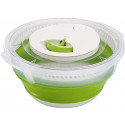 Emsa BASIC folding salad spinner, bowl (green/transparent)