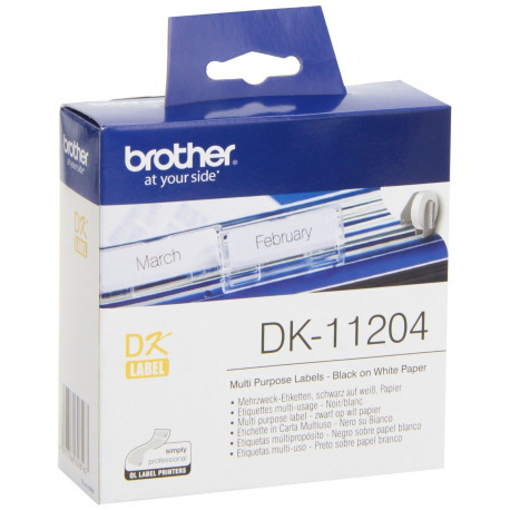 Brother etiketid Multifunctional DK-11204