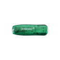 Intenso mälupulk 8GB Rainbow Line USB 2.0, roheline