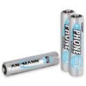 Ansmann rechargeable battery Micro NiMh AAA 800mA 3pcs